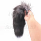 3 Size Fox Tail BDSM Anal Plug