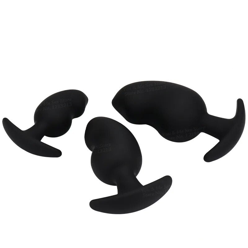 3 Size Silicone Big Butt Plug Prostate Massager