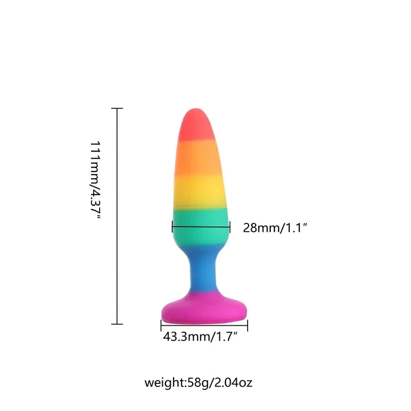 3 Size silicone butt plug unisex sexo rolha  adulto brinquedos do sexo para homens/mulheres treinador anal para casais