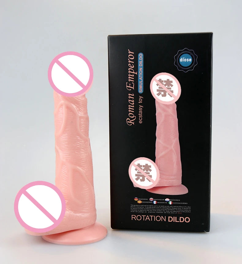 3 Sizes Dildo Vibrator Vagina Anal Masturbator Sex Toys Realistic Suction Cup Dildo for Butt Plug Erotic True Texture Adult Toys