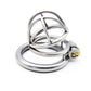 304 Stainless Steel 3 Size Bird Cock Cage Lock Adult Game Metal Male Chastity Belt Device Penis Ring Sex Toys for Men
