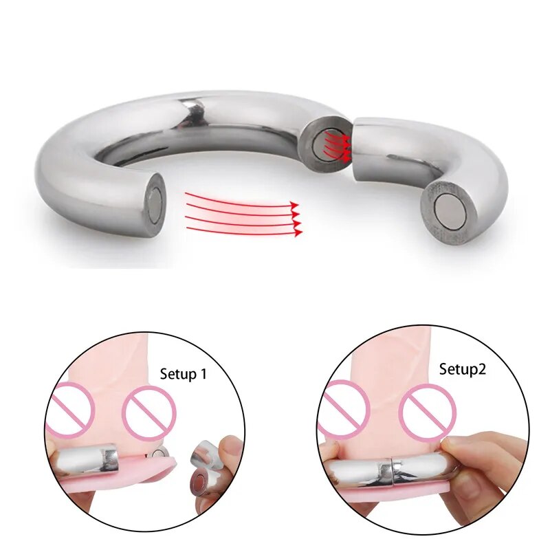 304 Stainless Steel Heavy Ball Scrotum Stretcher