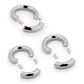 304 Stainless Steel Heavy Ball Scrotum Stretcher