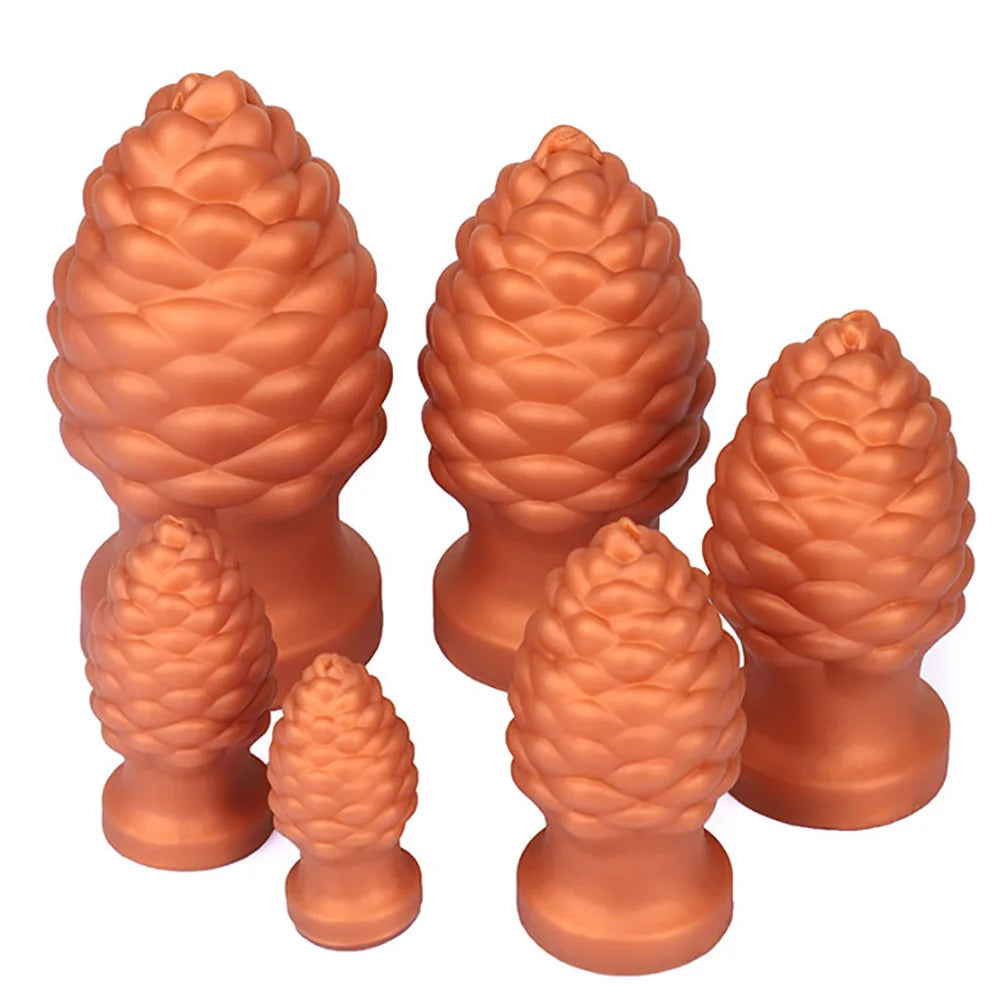 34-84mm Anal Plug Dildo Buttplug Sex Toys For Women/Men Masturbators Big Anal Toy Silicone Soft Butt Plug Anus Beads Sex Shop