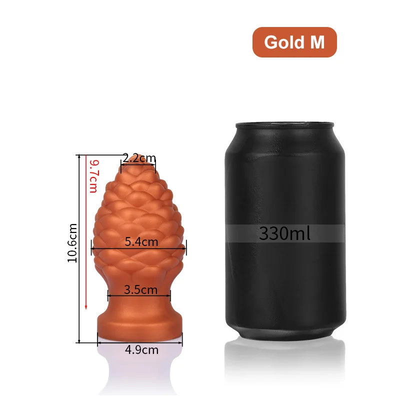 34-84mm Anal Plug Dildo Buttplug Sex Toys For Women/Men Masturbators Big Anal Toy Silicone Soft Butt Plug Anus Beads Sex Shop