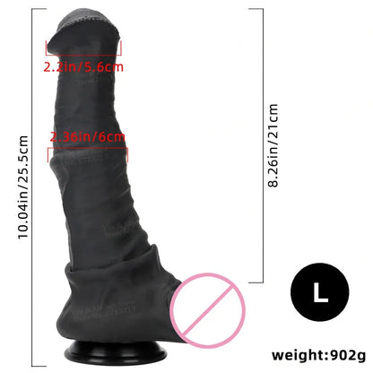 34cm Super Long Horse Dildo With Sucker Big Anal Plugs Large Animal Pe –  GXLOCK Store