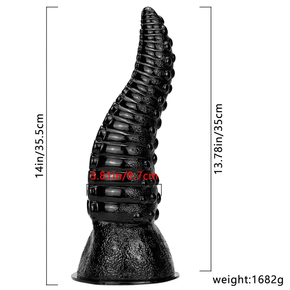 35.5*9.7cm Huge Dildo Anal Plug Octopus Tentacle Monster Artificial Penis Suction Cup Dildo Anal Sex Toys For Women Men Lesbian