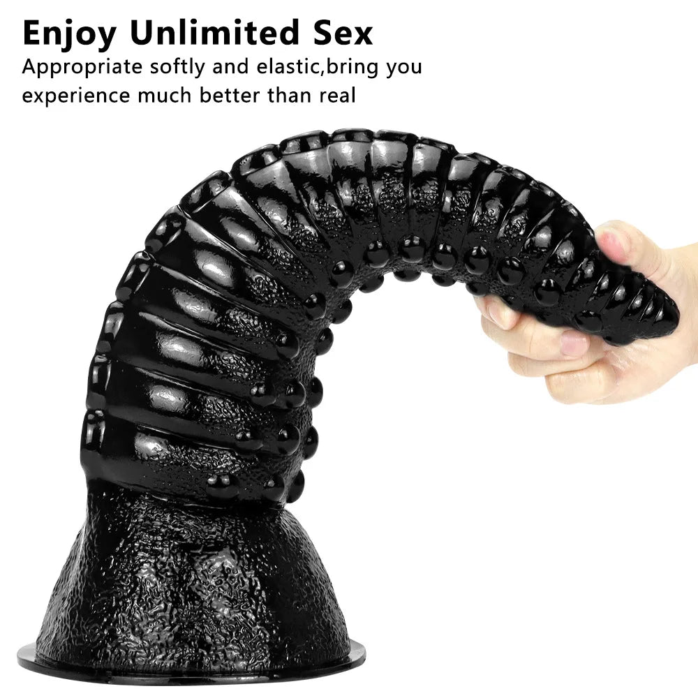 35.5*9.7cm Huge Dildo Anal Plug Octopus Tentacle Monster Artificial Penis Suction Cup Dildo Anal Sex Toys For Women Men Lesbian