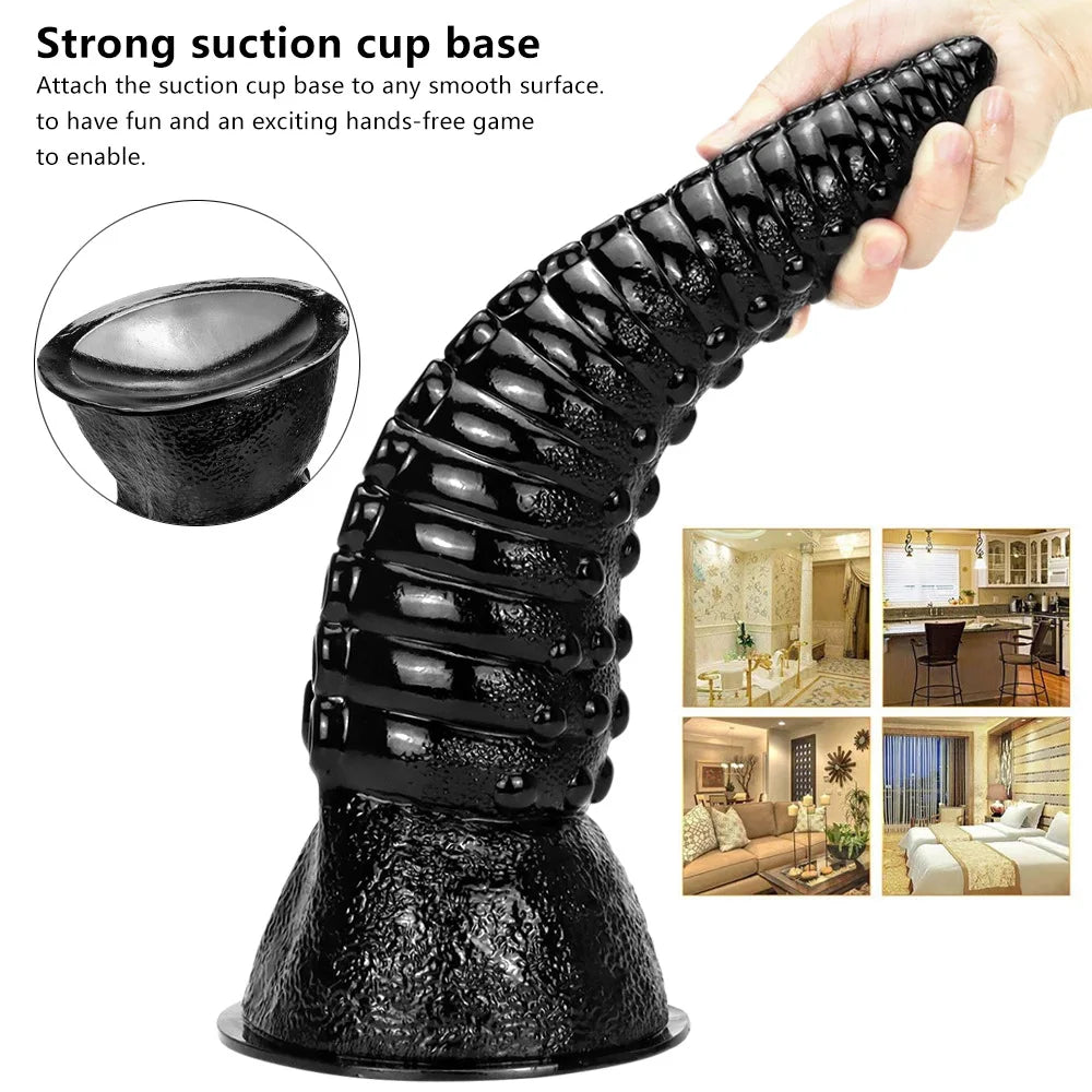 35.5*9.7cm Huge Dildo Anal Plug Octopus Tentacle Monster Artificial Penis Suction Cup Dildo Anal Sex Toys For Women Men Lesbian