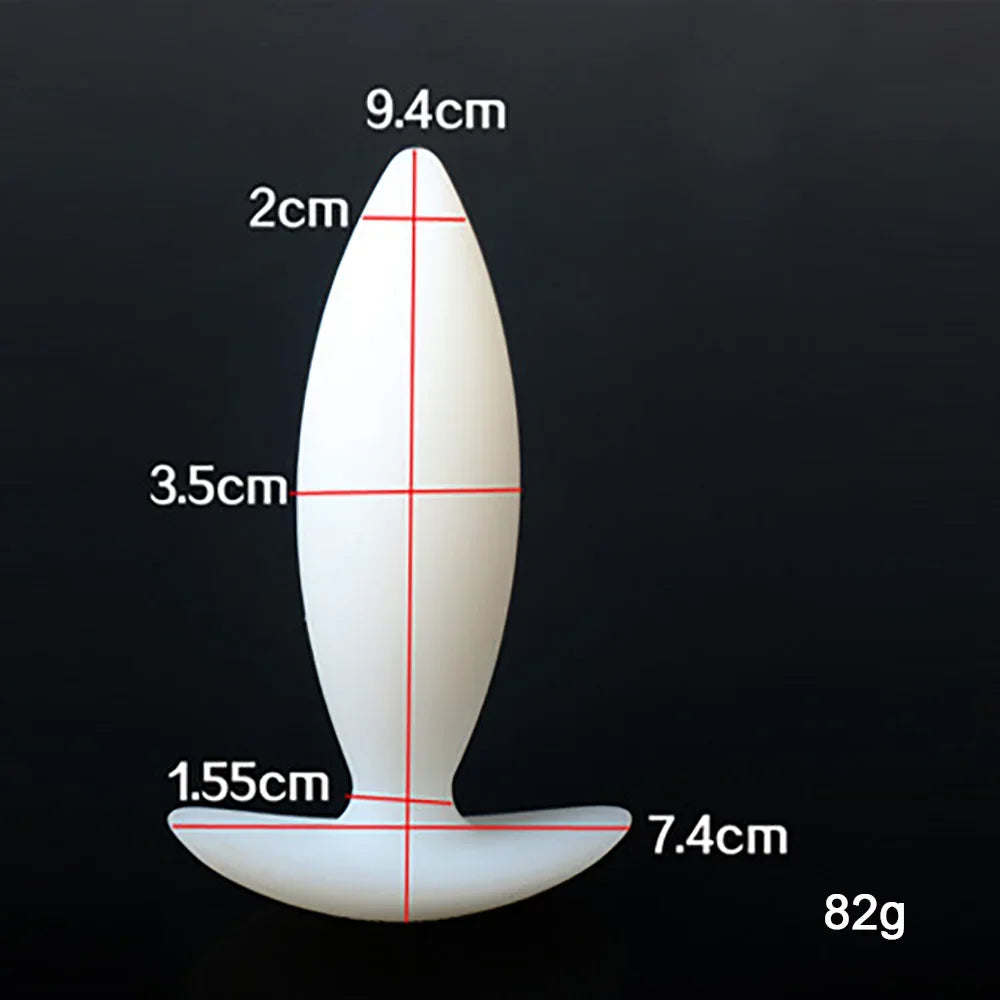 35-80mm Huge Anal Plug Anchor Base Silicone Anal Dilation Training Fisting Big ButtPlug for Man Prostate Massage Anal Sex Toy