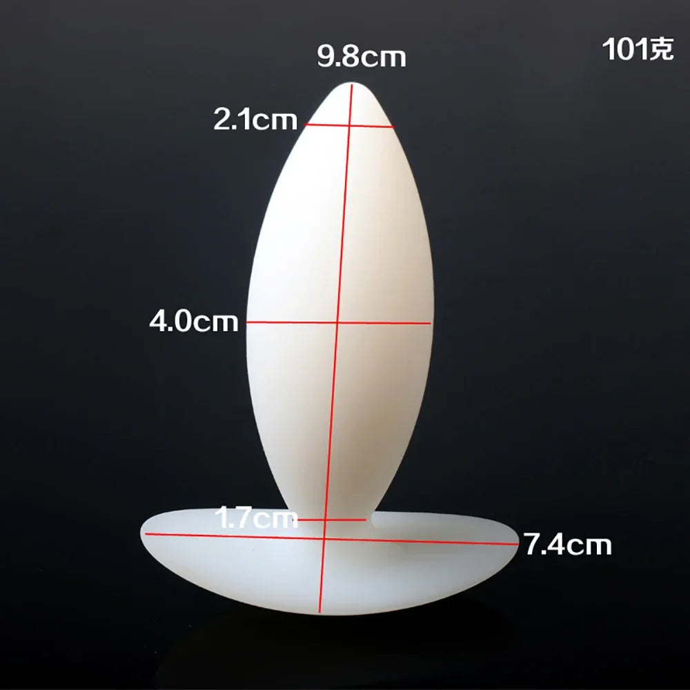 35-80mm Huge Anal Plug Anchor Base Silicone Anal Dilation Training Fisting Big ButtPlug for Man Prostate Massage Anal Sex Toy