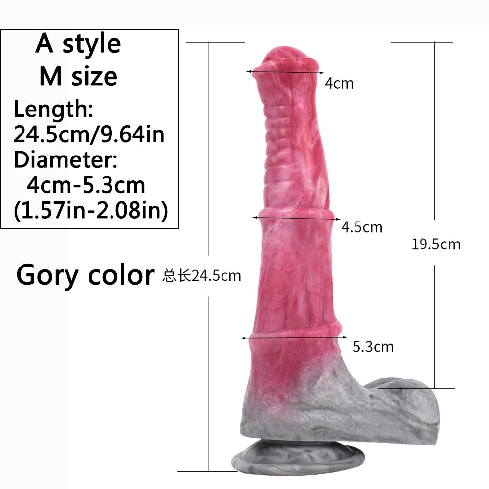 35cm Long Horse Dildo Large Realistic dildo Female Masturbators Silicone Anal Plug Sex Toys for Women FAAK Fake Penis Sex Shop