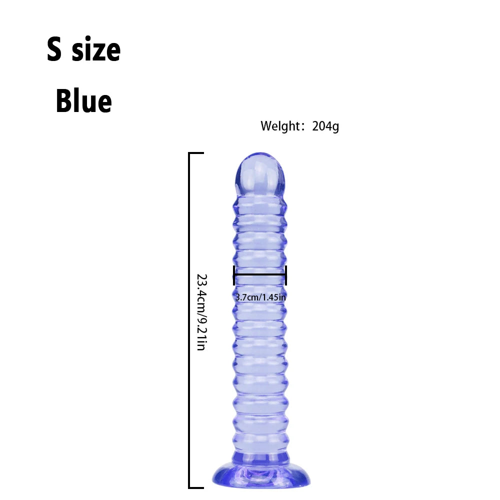 36cm Super Long Anal Plug Erotic Jelly Dildos Anal Beads Sex Toys Women Men Gay Couples Lesbian Sex Tools For Adults Masturbator