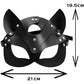 3PCS Cat Mask and Neck Collar Adult Sex Toys for Couples Bdsm Mask and Sex Whip Sexy Straps Sex Bondage PU Leathe Erotic Toys