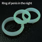 3PCS Durable Silicone Cock Rings Flash In The Night Lock Penis Ring Sex Toys For Men Male Delay Ejaculation Scrotum Lock Ring