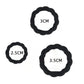 3Pcs Silicone Cock Ring Penis Ring Luminous Sex Toys For Men Delay Ejaculation Testicle Ball Stretcher Erection Sex Products