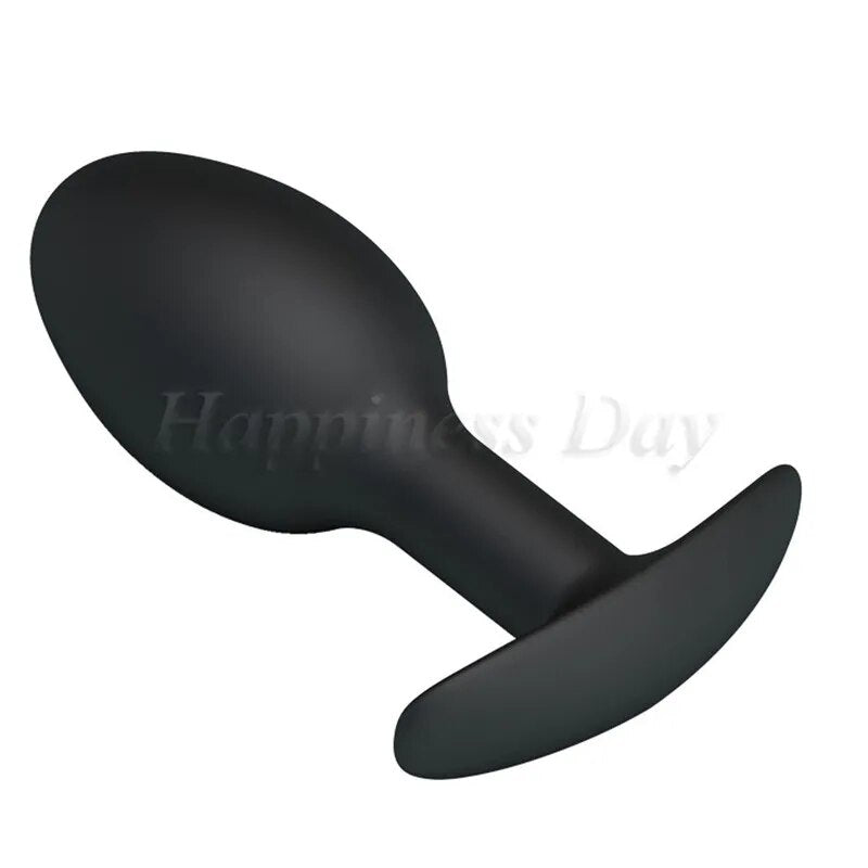 3Size Anal Plug Inside Metal Ball Erotic Anal Beads Butt Plug Prostate Massager Anus Dildo Muscles Trainer Sex Toy For Women Men