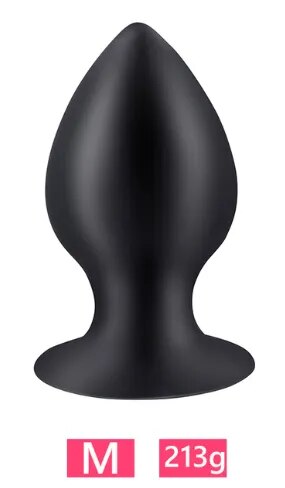 3Size Squeezable Huge Butt Plug With Sucker Silicone Soft Large Anal Plug Speculum Anus Heavy G-spot Prostate Massager Sexy Shop