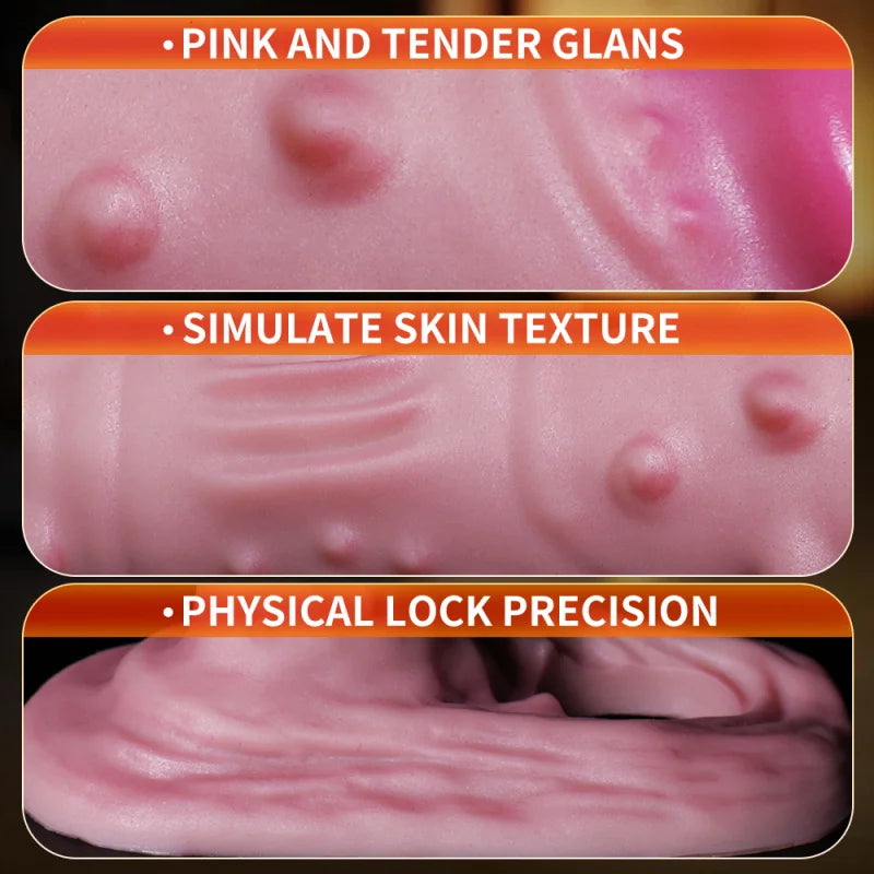 3Sizes Realistic Penis Cover Reusable Silicone Condom Cock Extension Sex Toys Artificial Dick Enlargement/Extender Penis Sleeve