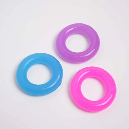 3pcs Luminous Silicone Penis Rings Penis Enhancer Delay Ejaculation Peni Trainer for Men Masturbation SexToys Male Adult Product