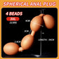 4-10cm Big Anal Beads Long Anal Butt Plug Liquid Silicone Soft Anal Balls Prostate Massager Sex Toys For Adult Man Women Lesbian