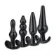 4 Sizes Anal Plug Adult Sex Products Crystal Butt Plug Stimulator Sextoy Anal Dildo Toys Anal Sex Toys for Men Women Gay Unisex