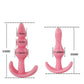 4 Sizes Anal Plug Adult Sex Products Crystal Butt Plug Stimulator Sextoy Anal Dildo Toys Anal Sex Toys for Men Women Gay Unisex