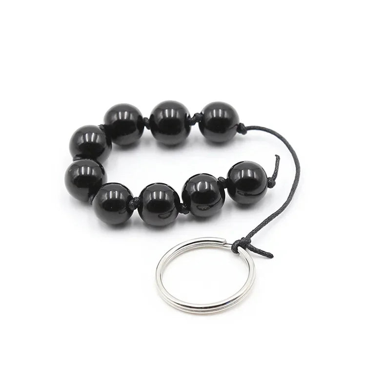 4 Sizes Glass Anal Beads Vaginal Balls Butt Plug Toy BDSM Massager Beads Inserted Plug Erotic Anal Bead Viabrator Accessories