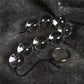 4 Sizes Glass Anal Beads Vaginal Balls Butt Plug Toy BDSM Massager Beads Inserted Plug Erotic Anal Bead Viabrator Accessories
