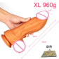 4 Sizes Huge Dildo Realistic Penis Sexy Toys For Women Masturbator Soft Big Dildo Anal Plug With Suction Cup Adult Sex Products