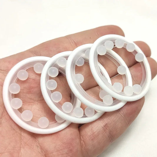 4 Sizes Penis Ring Bead Cock Rings Male Delay Ejaculation G-point Clitoral Stimulate Cockrings Sex Toys for Men Adults