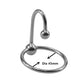 4 types for choose stainless steel Head Glans with Pressure Joy ball erection BDSM Bondage penis cock ring male sex toy for men