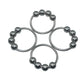 4 types for choose stainless steel Head Glans with Pressure Joy ball erection BDSM Bondage penis cock ring male sex toy for men