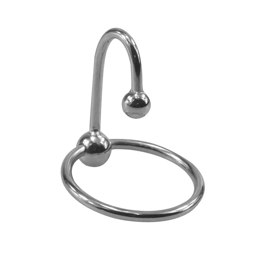 4 types for choose stainless steel Head Glans with Pressure Joy ball erection BDSM Bondage penis cock ring male sex toy for men