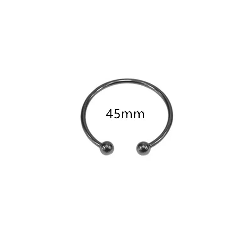 4 types for choose stainless steel Head Glans with Pressure Joy ball erection BDSM Bondage penis cock ring male sex toy for men