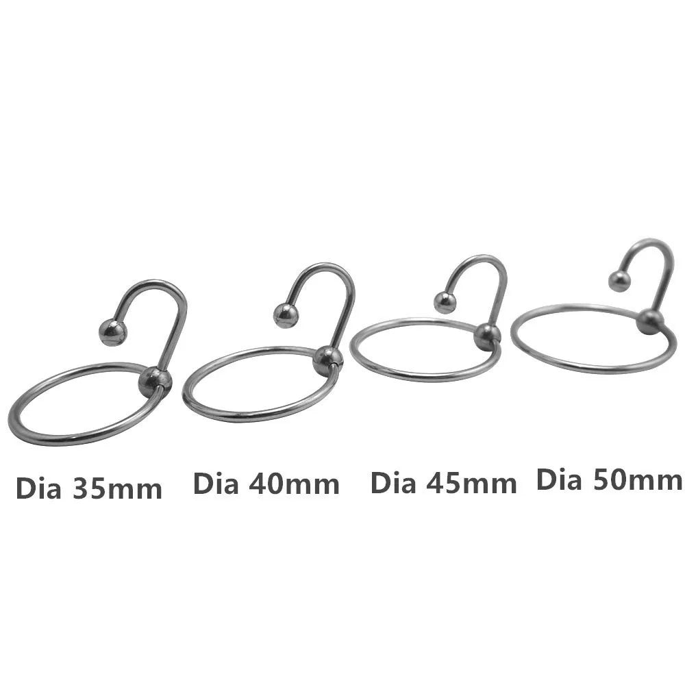 4 types for choose stainless steel Head Glans with Pressure Joy ball erection BDSM Bondage penis cock ring male sex toy for men