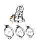 40/45/50mm for choose Bird Cage Chastity Device CB6000 metal cock BDSM bondage penis ring lock restraint male sex toys for men