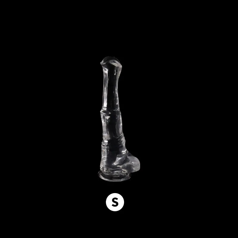 40.5cm Huge Transparent Horse Dildo Big Penis Suction Cup Big Dick Sex Tools Adults 18+ Sex Toys for Woman Female Masturbation