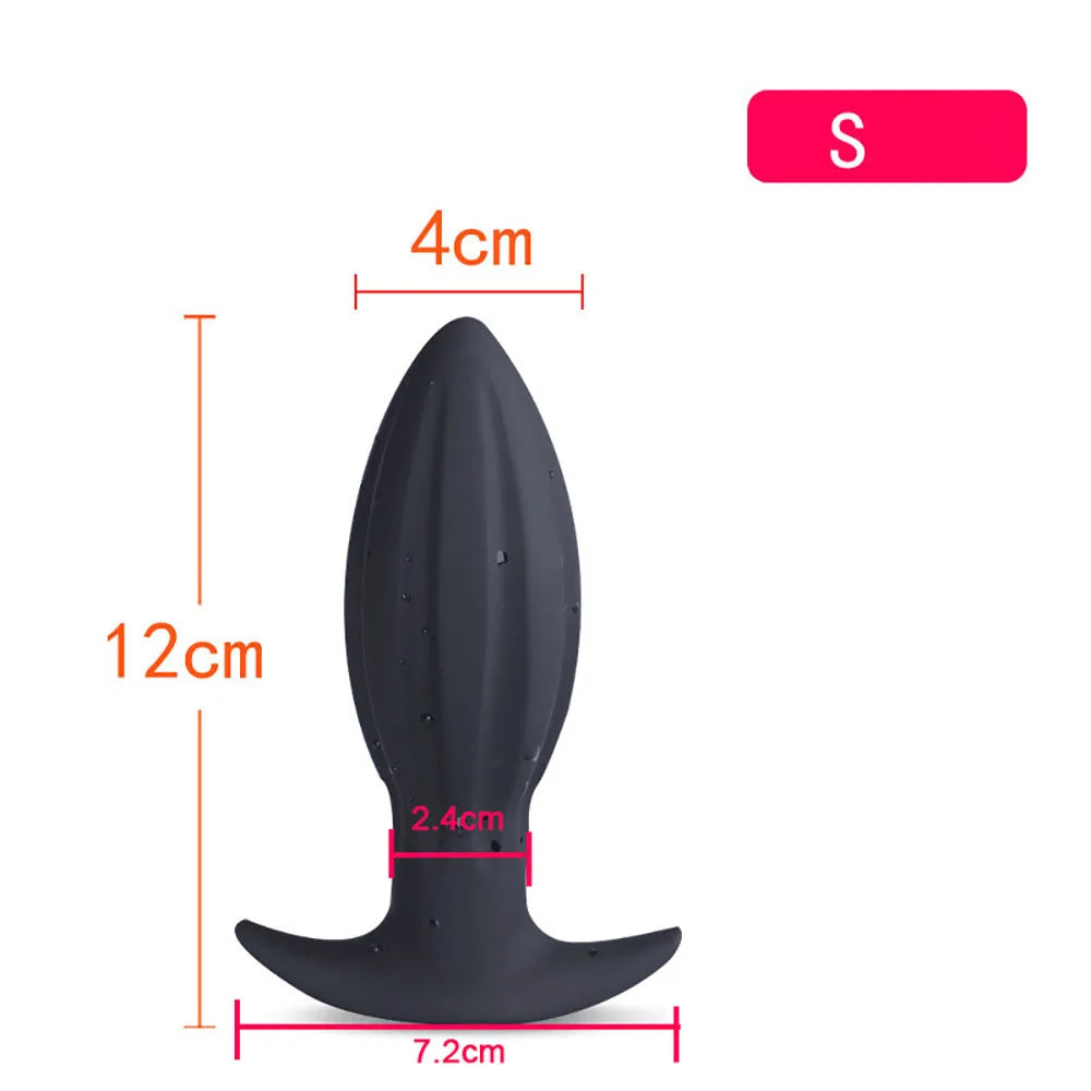 40-80mm Huge Anal Plug Liquid Silicone Soft Butt Plug Sex Toys for Women Men Prostate Massage Wearable Anal Plug Adult Toy