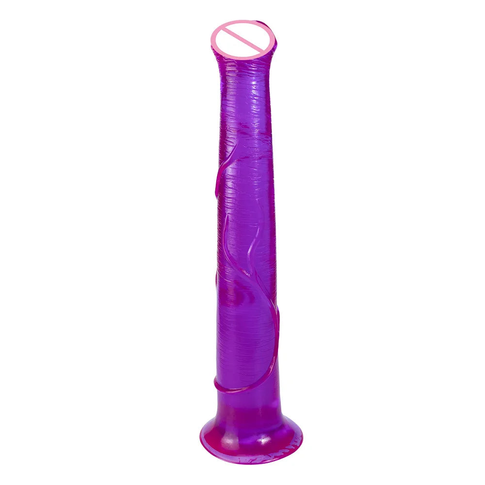 40cm Long Horse Dick Big Penis anal plug Huge Animal Dildo With Suction Cup Vagina G-spot Stimulator Anal Sex Toys for Woman 18+