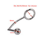 40mm,45mm,50mm for choose Stainless Steel butt plug ball anal hook with penis ring fetish cock chastity device sex toys for men