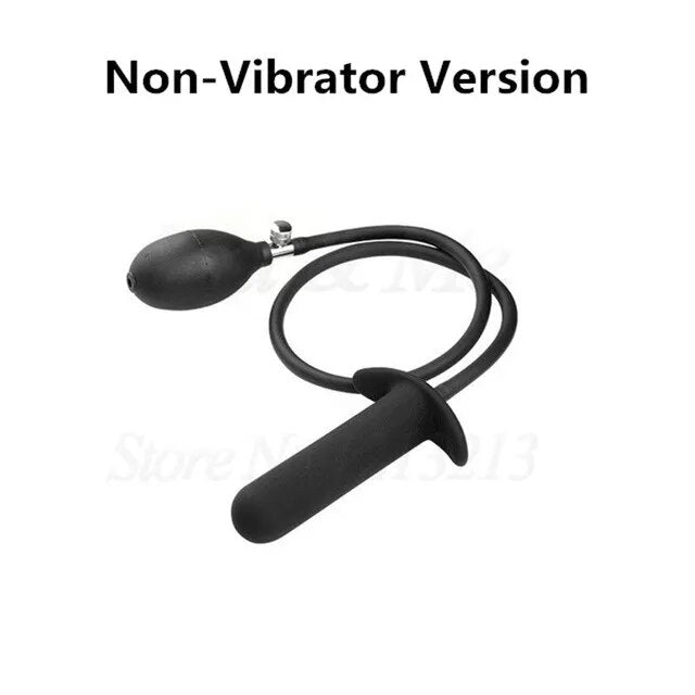 4Size Super Big Inflatable Anal Plug Dildo Pump Anal Dilator Expandable Vibrator Butt Plug Anal Balls Sex Toy Vagina Masturbator