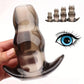 5 Size Hollow Anal Plug Sex Toy Butt Plug Masturbator Anus Prostate Dilator Stimulation Massager for Men Women Adult Games