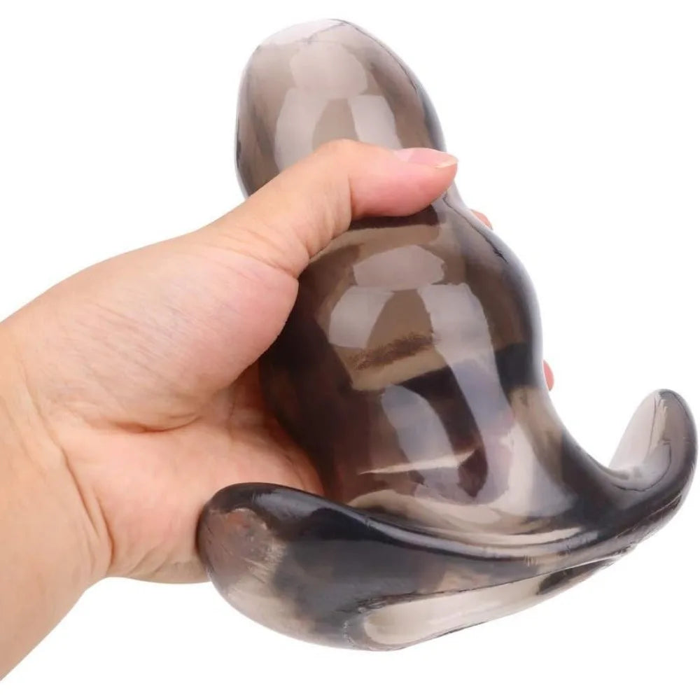 5 Size Hollow Anal Plug Sex Toy Butt Plug Masturbator Anus Prostate Dilator Stimulation Massager for Men Women Adult Games