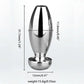 5 Size Male Urethral Dilator Penis Plug Metal Hollow Urethral Catheter Sounding Stimulation Adult Products Sex Toys For Men 18+