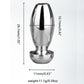 5 Size Male Urethral Dilator Penis Plug Metal Hollow Urethral Catheter Sounding Stimulation Adult Products Sex Toys For Men 18+