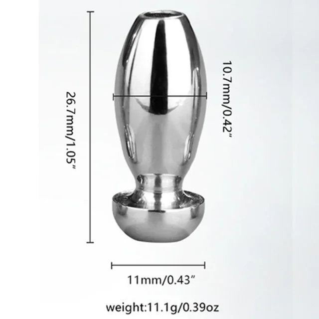 5 Size Male Urethral Dilator Penis Plug Metal Hollow Urethral Catheter Sounding Stimulation Adult Products Sex Toys For Men 18+