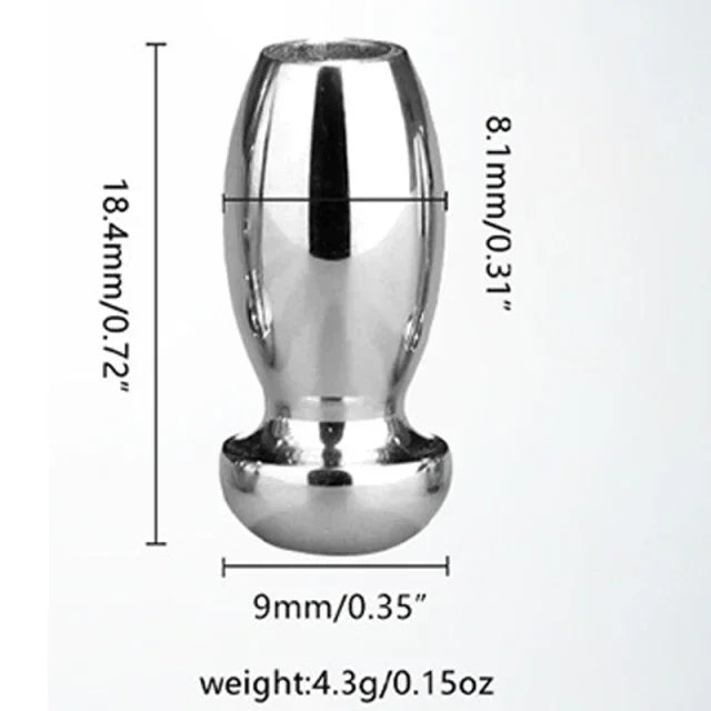5 Size Male Urethral Dilator Penis Plug Metal Hollow Urethral Catheter Sounding Stimulation Adult Products Sex Toys For Men 18+
