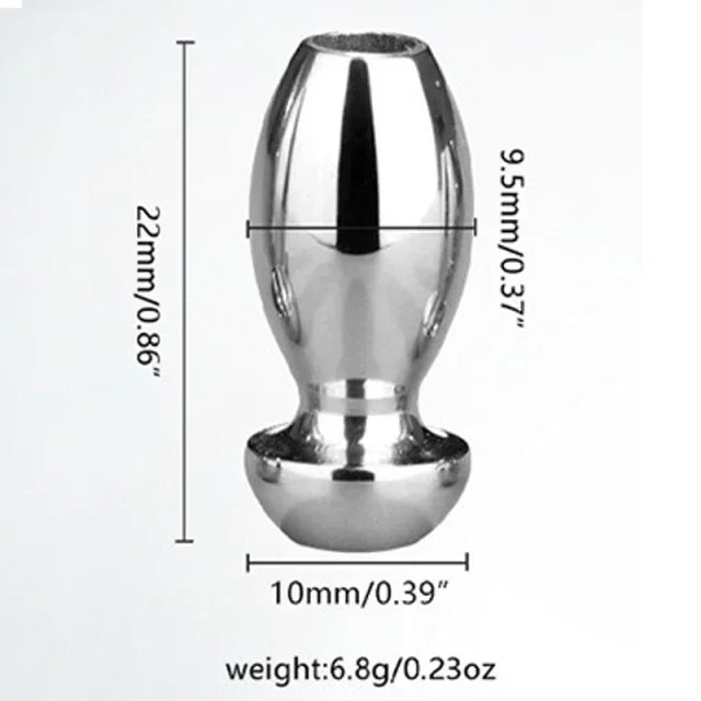 5 Size Male Urethral Dilator Penis Plug Metal Hollow Urethral Catheter Sounding Stimulation Adult Products Sex Toys For Men 18+