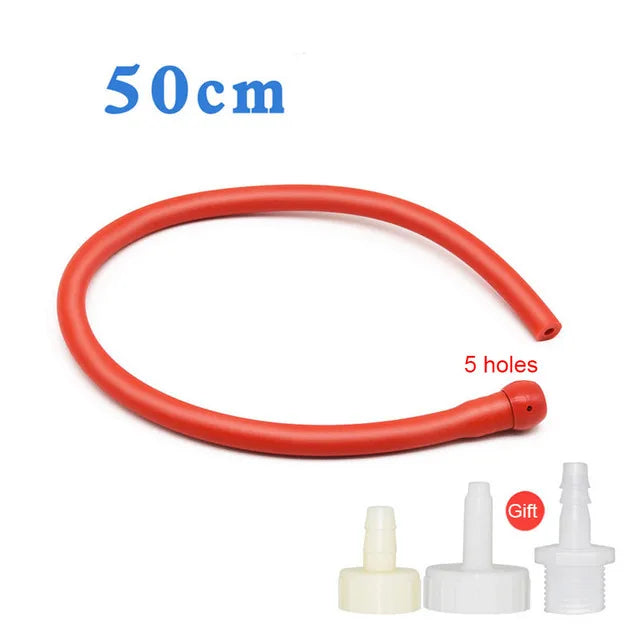 50 to 200cm Long douche silicone enema syringe shower cleaning head anal beads butt plug nozzle tip tool faucet attachment gay